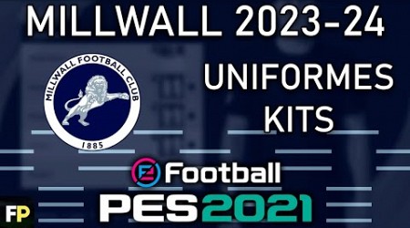 PES 2021 - Uniformes/kits Millwall (23-24) Xbox