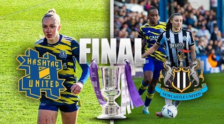 HASHTAG UNITED VS NEWCASTLE UNITED FOR FAWNL CUP CHAMPIONS?! | Women&#39;s Football VLOG #18 23/24