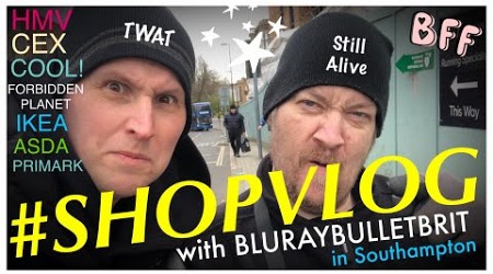 An EPIC #SHOPVLOG with BLURAYBULLETBRIT in Southampton