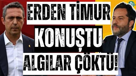 Erden Timur konuştu | Fenerbahçe&#39;nin algısı çöktü | Erkan Engin skandalı | Erden Timur açıklama izle