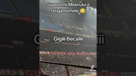 Gigi Becali pe San Siro #milan #gigibecali #fans #ultras #serieA #fotbal #contraatac #foryou #fy