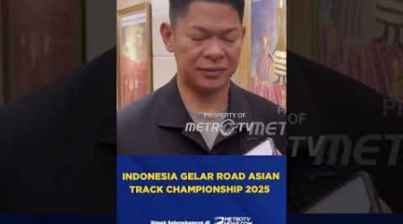 Indonesia Gelar Road Asian Track Championship 2025 #shorts