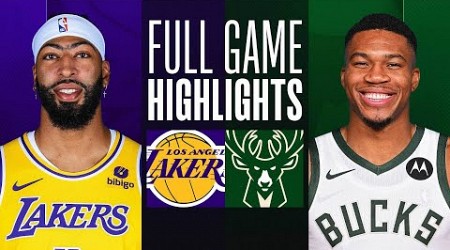 LAKERS at BUCKS | FULL GAME HIGHLIGHTS | March 26, 2024