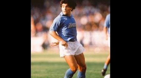Maradona contro la Sampdoria nel 1987 #forzanapolisempre #maradona