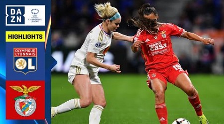 HIGHLIGHTS | Lyon vs. Benfica (UEFA Women&#39;s Champions League 2023-24 Quarter-final Second Leg)