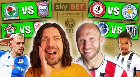 EFL Championship SCORE PREDICTIONS - R39 w/Sam Parkin