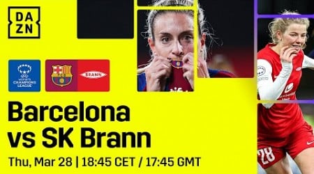 FC Barcelona - SK Brann | UEFA Women’s Champions League 2023-24 Kvartfinale 2.kamp Hele Kampen