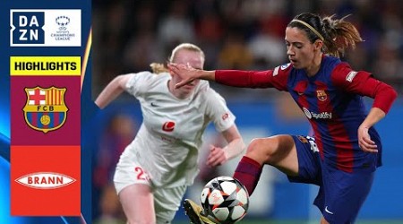 HIGHLIGHTS | Barcelona vs. SK Brann -- UEFA Women&#39;s Champions League 2023-24 (Español)