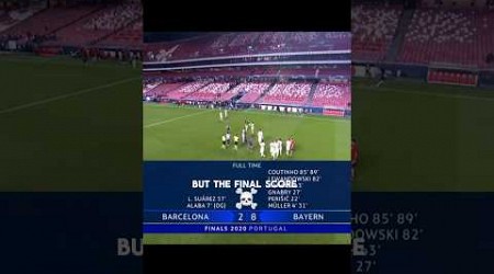 Barcelona Vs Bayern Was Insane, #shorts #football #footballshorts