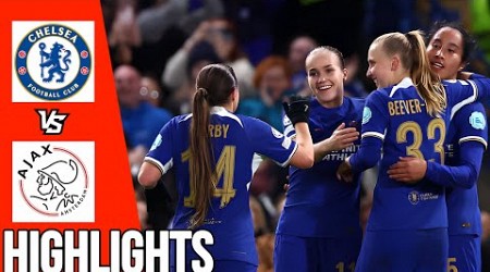 Chelsea vs Ajax | All Goals &amp; Highlights | Women’s Champions League | 27/03/24