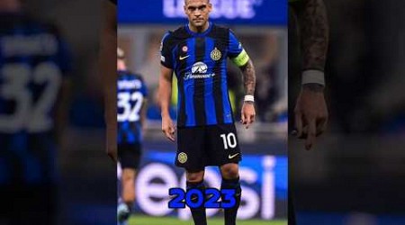 Evolusi seragam kandang Inter Milan 2003-2023 #footballshorts #jersey #intermilan #seriea #fifa #fyp