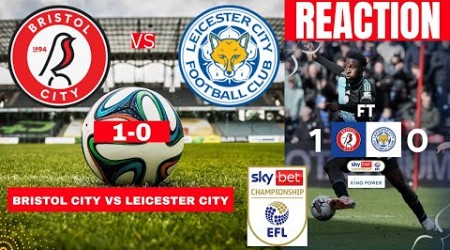 Bristol City vs Leicester City 1-0 Live Stream EFL Championship Football Match Score Highlights FC