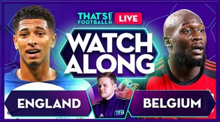 ENGLAND vs BELGIUM LIVE with Mark Goldbridge