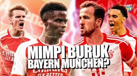 Arsenal vs Bayern Munchen UCL 2023/24: Mimpi Buruk Siapa Ini?