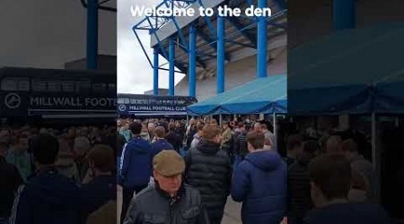 Millwall On Match day Millwall Vs West Bromwich Welcome To The Den