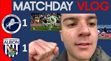 MILLWALL V WEST BROM VLOG! ( DESERVED ALL 3! )