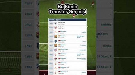 Bu Kimin Transfer Geçmişi #ardaturan #galatasaray #fenerbahçe #ardagüler #icardi #beşiktaş #fyp