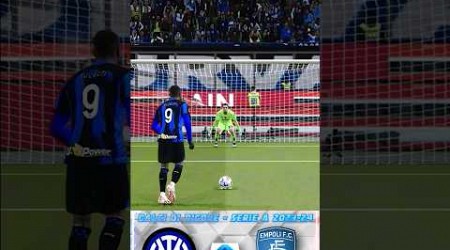 Inter vs Empoli, calci di rigore - Serie A 2023-2024 #shorts