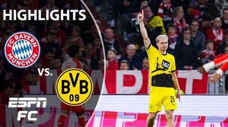 Bayern Munich vs. Borussia Dortmund | Bundesliga Highlights | ESPN FC