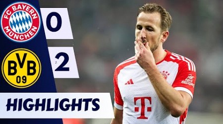 Bayern Munich Vs Borussia Dortmund (0-2) | All Goals &amp; Extended Highlights | Bundesliga 2023/24