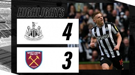 Newcastle United 4 West Ham United 3 | Premier League Highlights