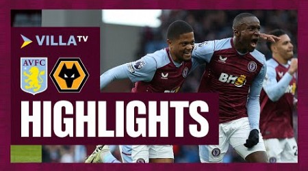 HIGHLIGHTS | Aston Villa 2-0 Wolves