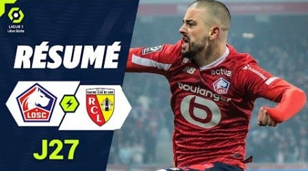 LOSC Lille - RC Lens 2-1 Résumé | Ligue 1 - 2023/2024