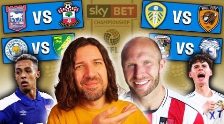 EFL Championship SCORE PREDICTIONS - R40 w/Sam Parkin