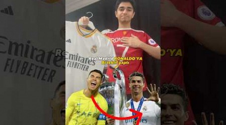 RONALDO’YA 1 MAÇLIĞINA REAL MADRİD’E GERİ DÖNÜYOR 