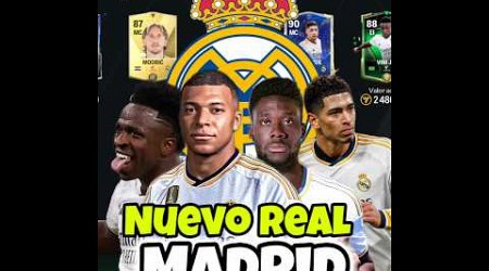 El Nuevo Real Madrid en FC Mobile #juegos #futbol #deportes #fifa