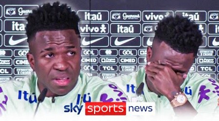 Vinicius Jr breaks down in tears over racist abuse he has suffered in Spain