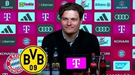 &quot;Endlich mal in München den Bock umgestoßen&quot; | Pressekonferenz mit Edin Terzic | Bayern - BVB 0:2