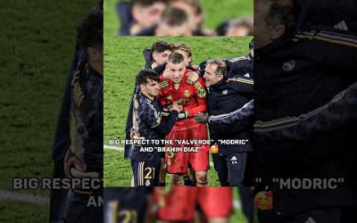 Big Respect To Modric,Valverde &amp; Brahim Diaz ♥️