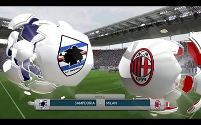 FIFA 14 | Sampdoria vs AC Milan - Binho - Balotelli - Serie A 2013/2014