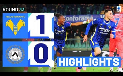 VERONA-UDINESE 1-0 | HIGHLIGHTS | Coppola wins it at the death! | Serie A 2023/24