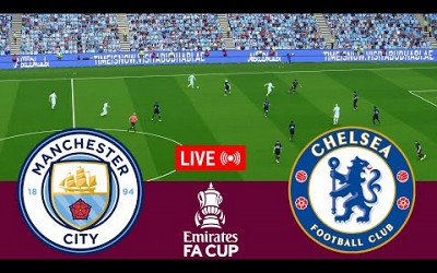 [LIVE] Manchester City vs Chelsea. FA Cup 2023/24 Full match - Video game simulation