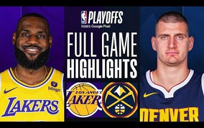 #7 LAKERS at #2 NUGGETS | FULL GAME 2 HIGHLIGHTS | April 22, 2024