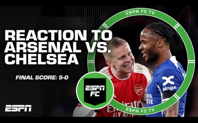 [FULL REACTION] Arsenal WIPED THE FLOOR with Chelsea - Craig Burley | ESPN FC