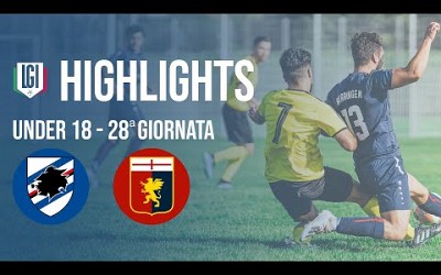 Highlights Sampdoria-Genoa U18 A-B, 28^ giornata stagione 2023-24