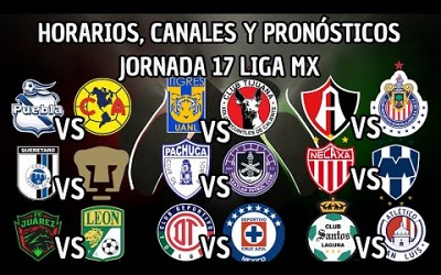 Horarios, Canales Y Posibles Resultados Jornada 17 Liga MX Donde Se Definen Los Clasificados