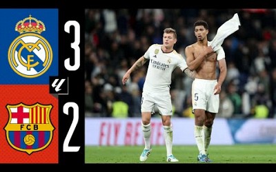 Resumen : Real Madrid vs Barcelona 3 - 2 | HIGHLIGHTS | LaLiga 2023/24