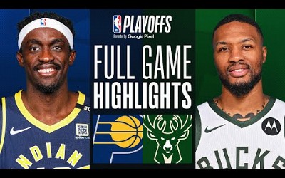 #6 PACERS at #3 BUCKS | FULL GAME 2 HIGHLIGHTS | April 23, 2024
