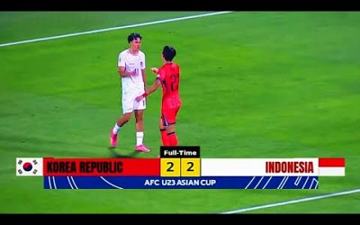 FULL HIGHLIGHT INDONESIA VS KOREA SELATAN !! PIALA ASIA U-23 | Fans Camera | 90 Menit