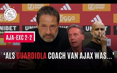 Van &#39;t Schip discussieert met Valentijn Driessen: &#39;Als Guardiola de trainer van Ajax was...&#39;