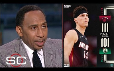 &quot;The Miami Heat in the Playoffs are just a different animal&quot; - ESPN reacts Heat beat Celtics 111-101