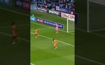 Excellent Free-kick Goal by K. Palmer Against Hull City (Coventry vs Hull City) 25.04.24 #shorts