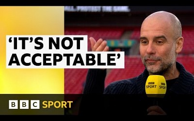 Guardiola anger at &#39;unacceptable&#39; schedule | FA Cup | BBC Sport