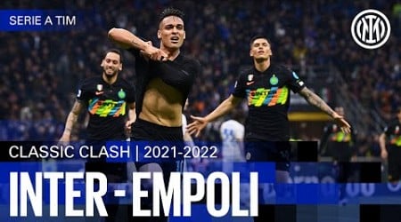 HIGH INTENSITY COMEBACK ✨ | CLASSIC CLASH | INTER 4-2 EMPOLI 2021/22 | EXTENDED HIGHLIGHTS ⚽⚫