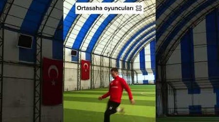 POV: Orta saha oyuncuları topa dokunuyor 