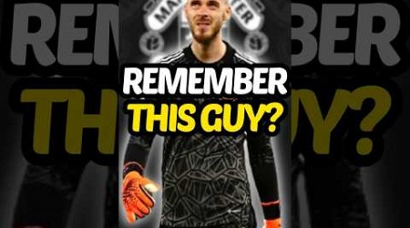 David de Gea GHOSTED Football?